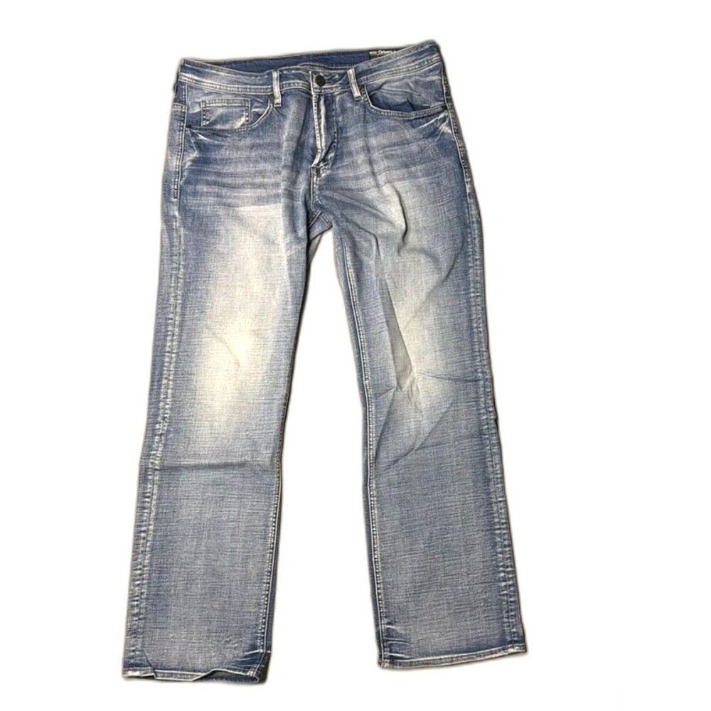 Buffalo David Bitton Driven-X ,Men's W36 L32 Relaxed Straight Stretch Jeans